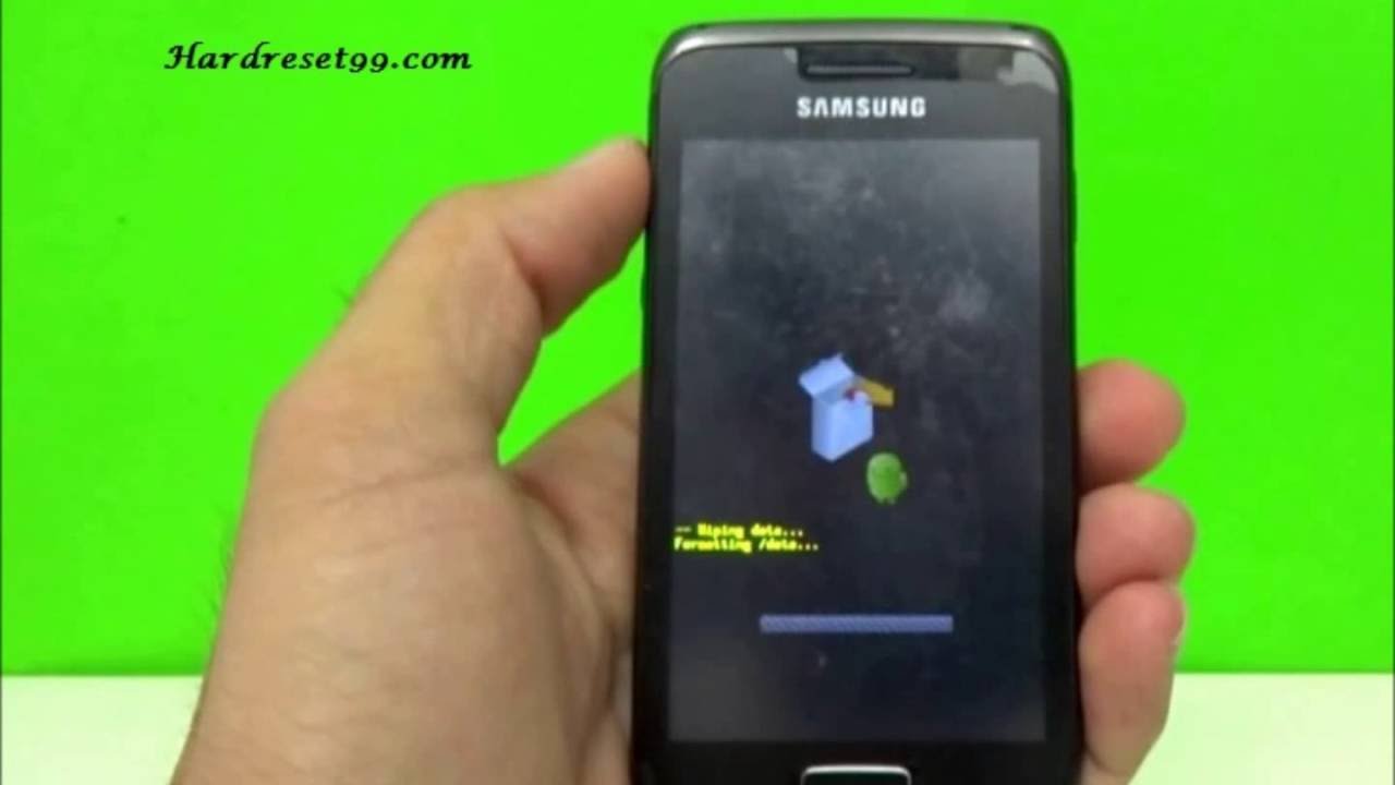 reset samsung phone without password